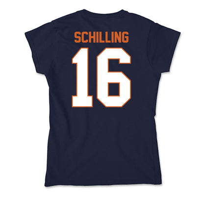 Wheaton IL - NCAA Football : Rich Schilling - Soft Style Women’s T-Shirt-1