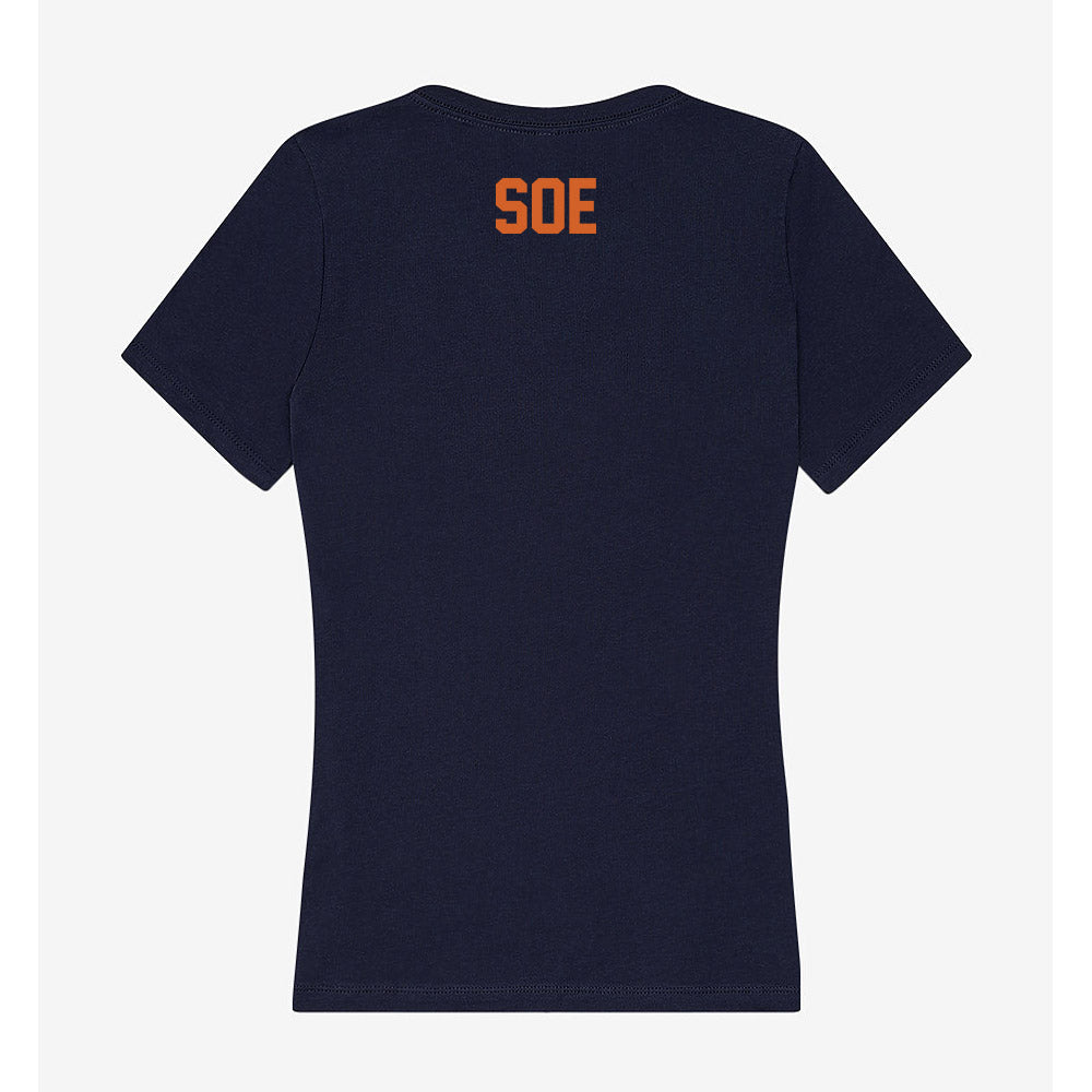 Wheaton IL - NCAA Men's Golf : Ryan Soe - Women's V-Neck T-Shirt-1