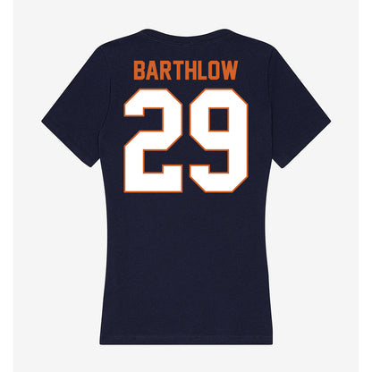 Wheaton IL - NCAA Football : Cal Barthlow - Women's V-Neck T-Shirt-1