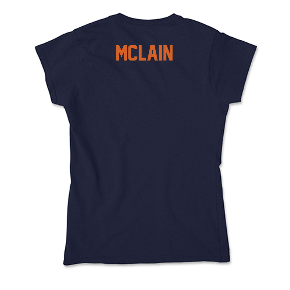 Wheaton IL - NCAA Men's Golf : Ryan McLain - Soft Style Women’s T-Shirt-1