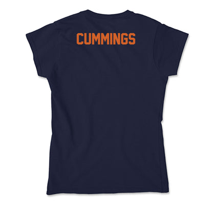 Wheaton IL - NCAA Men's Swimming & Diving : Jac Cummings - Soft Style Women’s T-Shirt-1