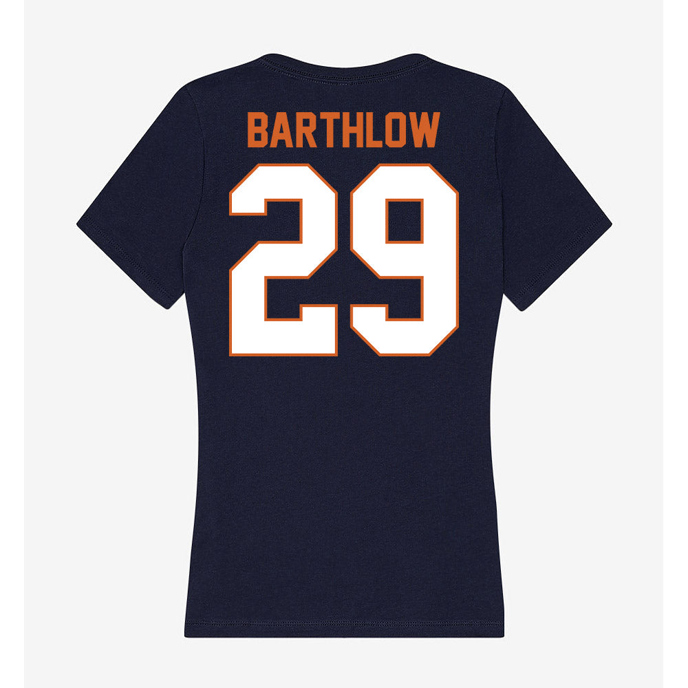 Wheaton IL - NCAA Football : Cal Barthlow - Women's V-Neck T-Shirt-1