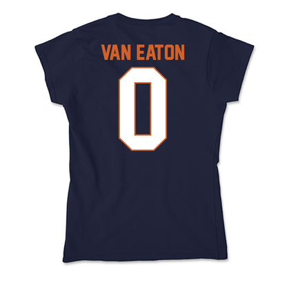 Wheaton IL - NCAA Men's Soccer : Oliver Van Eaton - Soft Style Women’s T-Shirt-1