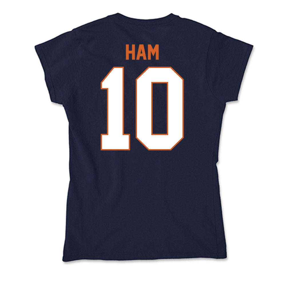 Wheaton IL - NCAA Women's Basketball : Lauryn Ham - Soft Style Women’s T-Shirt-1