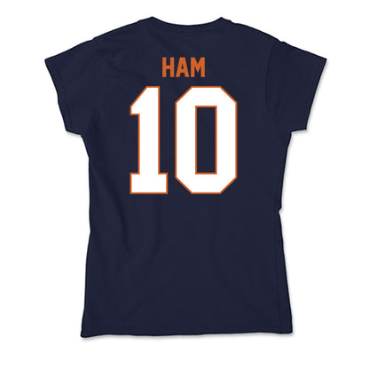 Wheaton IL - NCAA Women's Basketball : Lauryn Ham - Soft Style Women’s T-Shirt-1