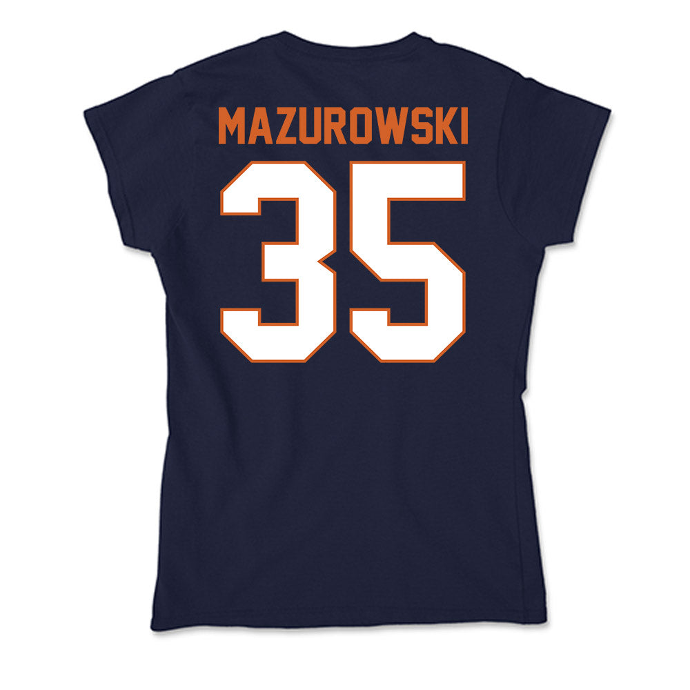 Wheaton IL - NCAA Baseball : Jack Mazurowski - Soft Style Women’s T-Shirt-1