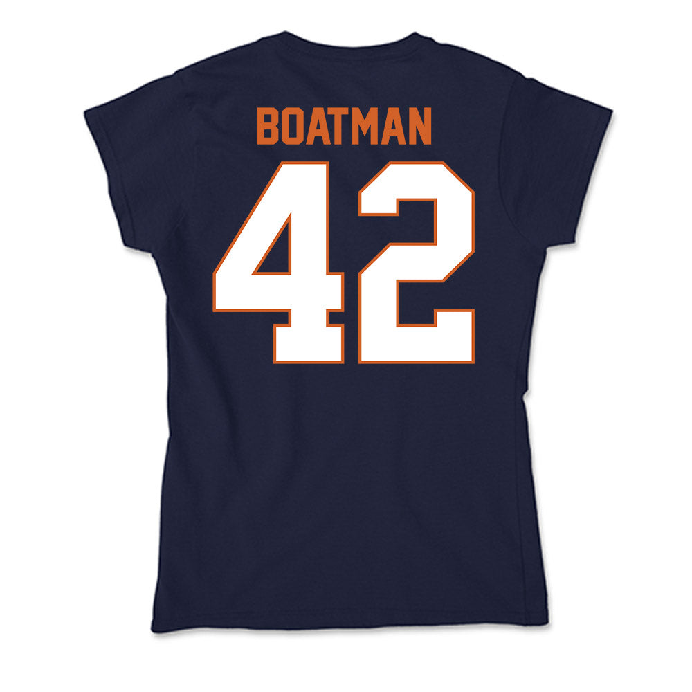 Wheaton IL - NCAA Football : Clay Boatman - Soft Style Women’s T-Shirt-1