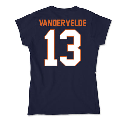 Wheaton IL - NCAA Women's Soccer : Annika Vandervelde - Soft Style Women’s T-Shirt-1