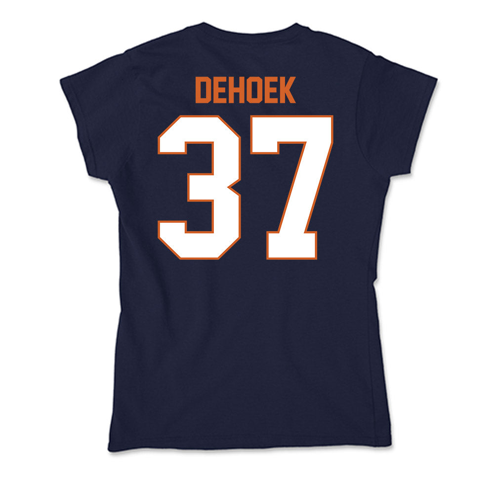Wheaton IL - NCAA Baseball : Parker DeHoek - Soft Style Women’s T-Shirt-1