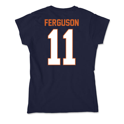 Wheaton IL - NCAA Men's Basketball : Ty Ferguson - Soft Style Women’s T-Shirt-1