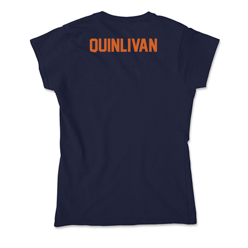 Wheaton IL - NCAA Men's Golf : Aidan Quinlivan - Soft Style Women’s T-Shirt-1