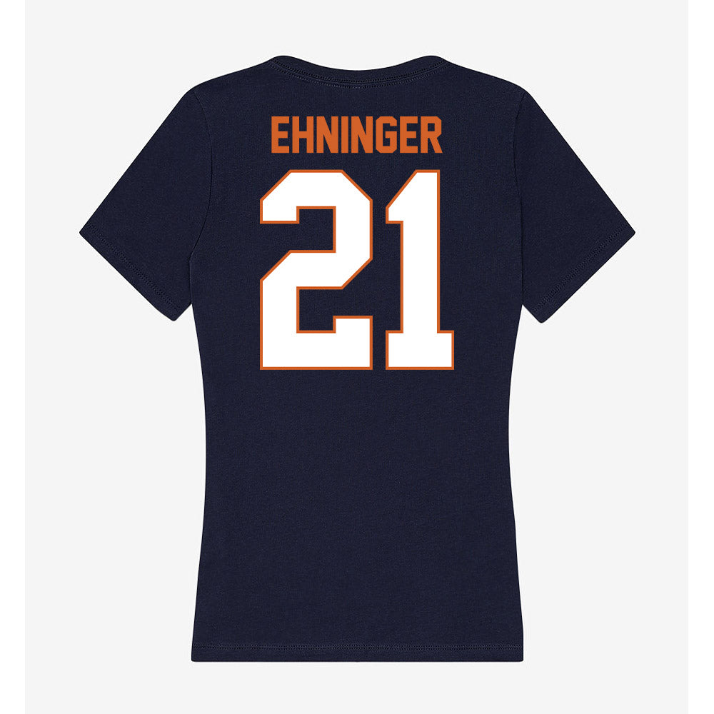Wheaton IL - NCAA Softball : Brianna Ehninger - Women's V-Neck T-Shirt-1