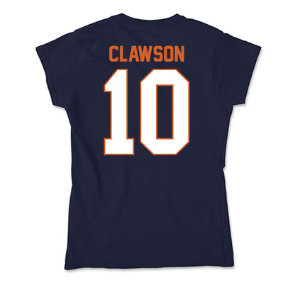 Wheaton IL - NCAA Women's Soccer : Elizabeth Clawson - Soft Style Women’s T-Shirt-1