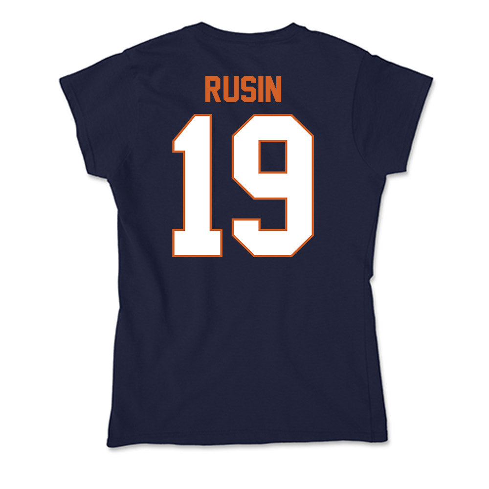 Wheaton IL - NCAA Men's Soccer : Craig Rusin - Soft Style Women’s T-Shirt-1