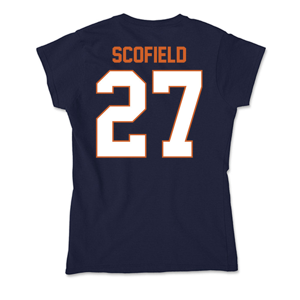 Wheaton IL - NCAA Baseball : Charlie Scofield - Soft Style Women’s T-Shirt-1
