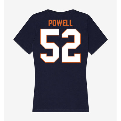 Wheaton IL - NCAA Football : Jaxon Powell - Women's V-Neck T-Shirt-1