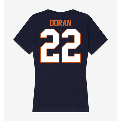Wheaton IL - NCAA Football : Ayden Doran - Women's V-Neck T-Shirt-1