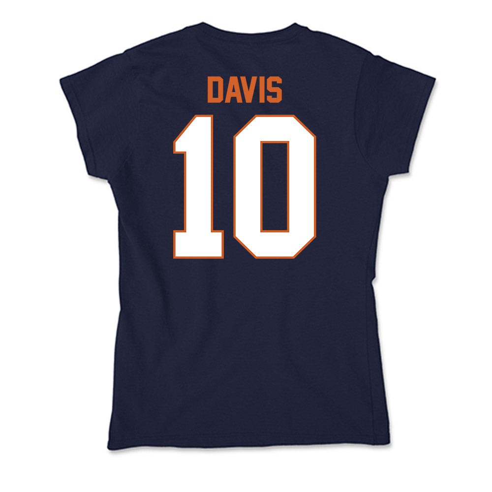 Wheaton IL - NCAA Men's Soccer : Caleb Davis - Soft Style Women’s T-Shirt-1