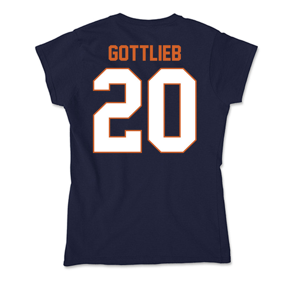Wheaton IL - NCAA Men's Soccer : Gavin Gottlieb - Soft Style Women’s T-Shirt-1