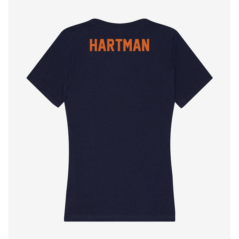 Wheaton IL - NCAA Men's Tennis : Josh Hartman - Women's V-Neck T-Shirt-1
