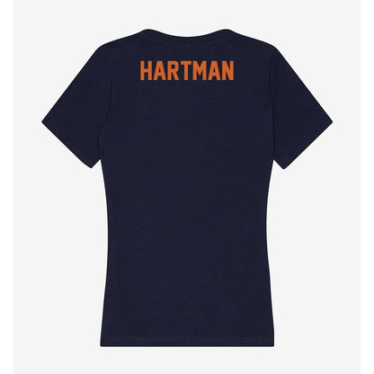 Wheaton IL - NCAA Men's Tennis : Josh Hartman - Women's V-Neck T-Shirt-1