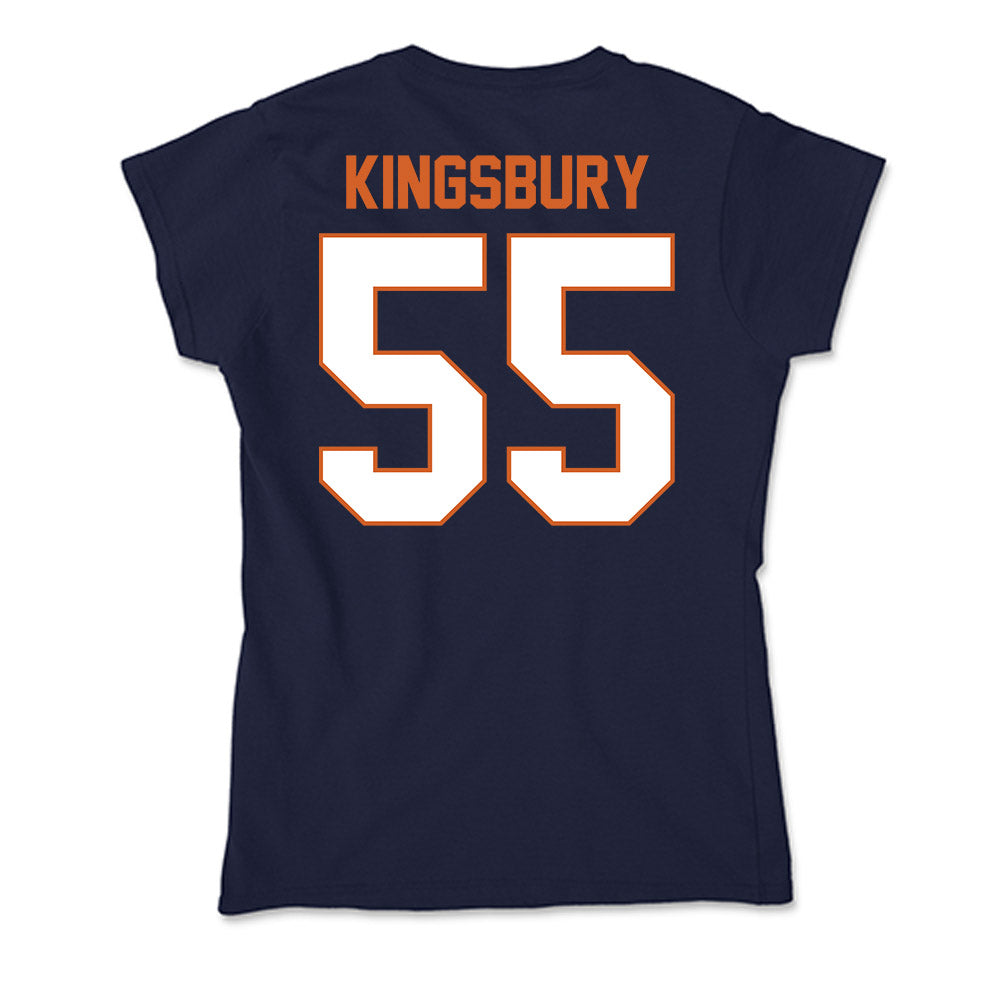 Wheaton IL - NCAA Football : Max Kingsbury - Soft Style Women’s T-Shirt-1