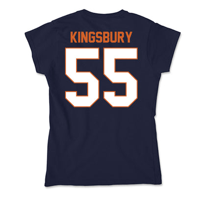 Wheaton IL - NCAA Football : Max Kingsbury - Soft Style Women’s T-Shirt-1