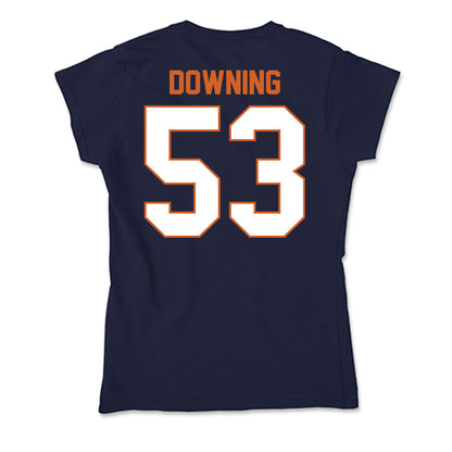 Wheaton IL - NCAA Football : Owen Downing - Soft Style Women’s T-Shirt-1