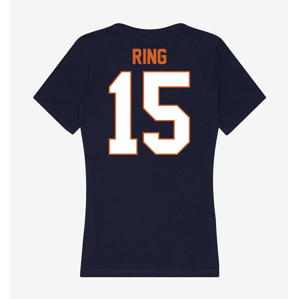 Wheaton IL - NCAA Women's Soccer : Aliah Ring - Women's V-Neck T-Shirt-1
