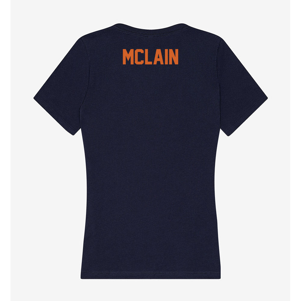 Wheaton IL - NCAA Men's Golf : Ryan McLain - Women's V-Neck T-Shirt-1
