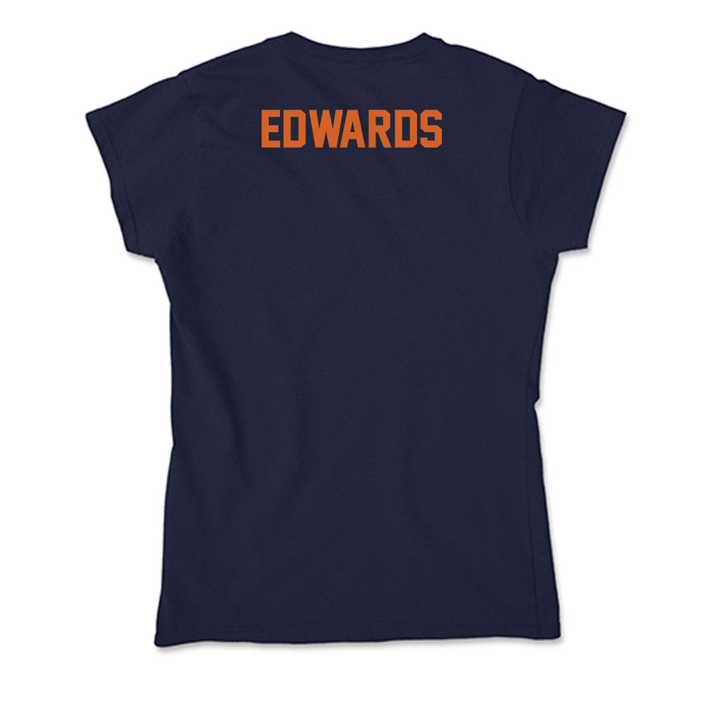 Wheaton IL - NCAA Men's Swimming & Diving : Lucas Edwards - Soft Style Women’s T-Shirt-1