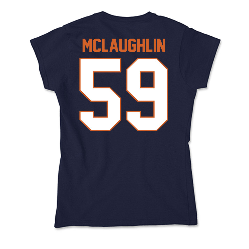Wheaton IL - NCAA Football : Dawson McLaughlin - Soft Style Women’s T-Shirt-1