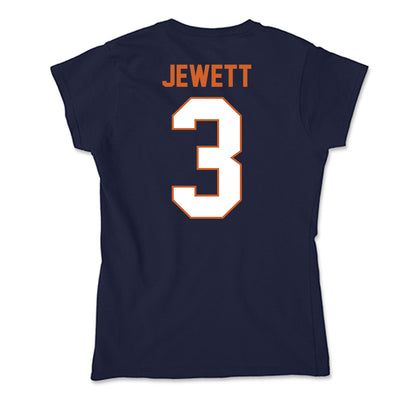 Wheaton IL - NCAA Football : Whit Jewett - Soft Style Women’s T-Shirt-1