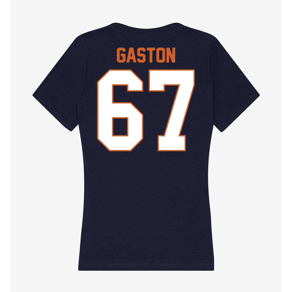 Wheaton IL - NCAA Football : Soren Gaston - Women's V-Neck T-Shirt-1