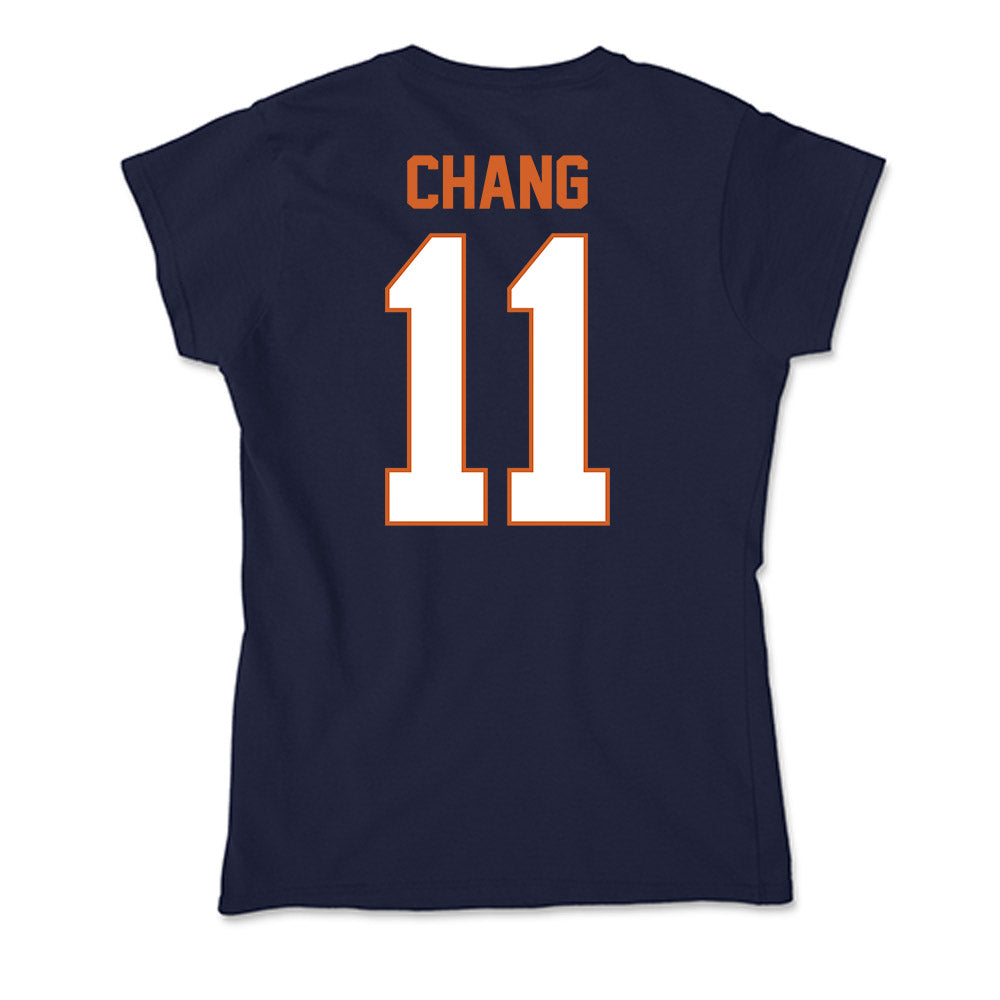 Wheaton IL - NCAA Baseball : Michael Chang - Soft Style Women’s T-Shirt-1
