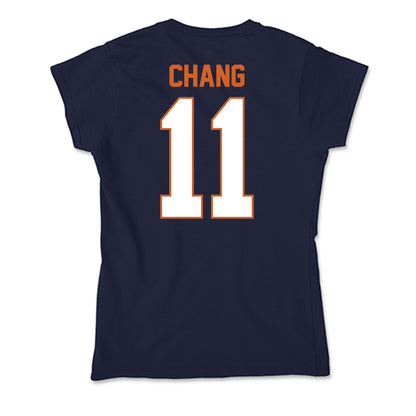 Wheaton IL - NCAA Baseball : Michael Chang - Soft Style Women’s T-Shirt-1