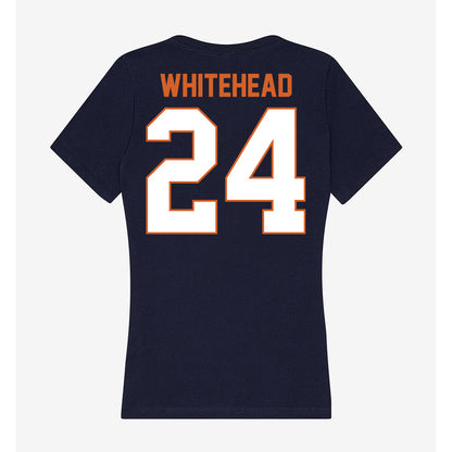 Wheaton IL - NCAA Softball : Abby Whitehead - Women's V-Neck T-Shirt-1