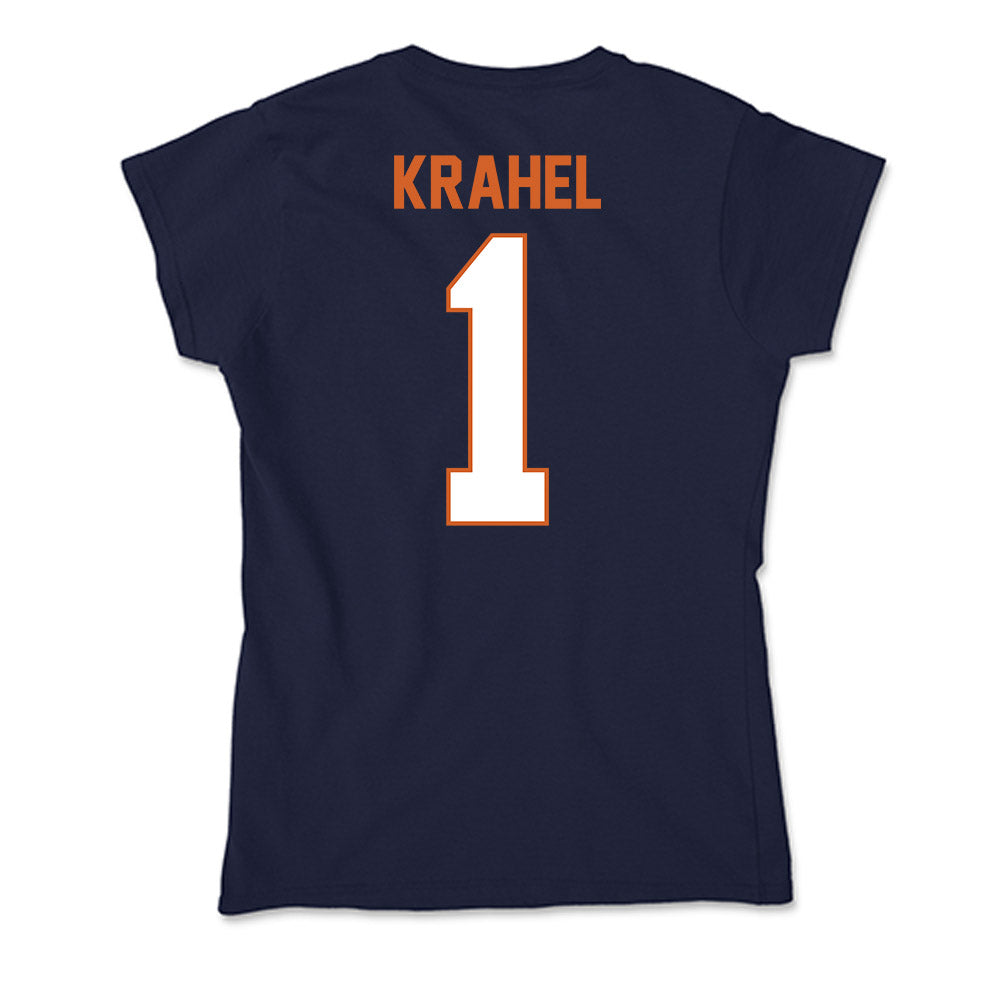 Wheaton IL - NCAA Men's Soccer : Jack Krahel - Soft Style Women’s T-Shirt-1
