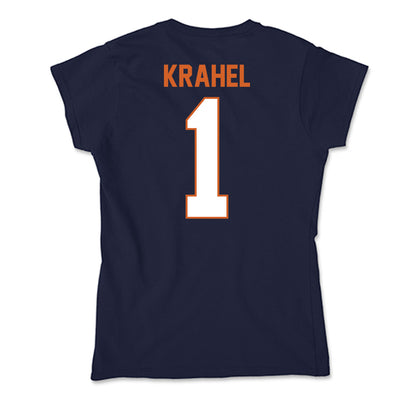 Wheaton IL - NCAA Men's Soccer : Jack Krahel - Soft Style Women’s T-Shirt-1
