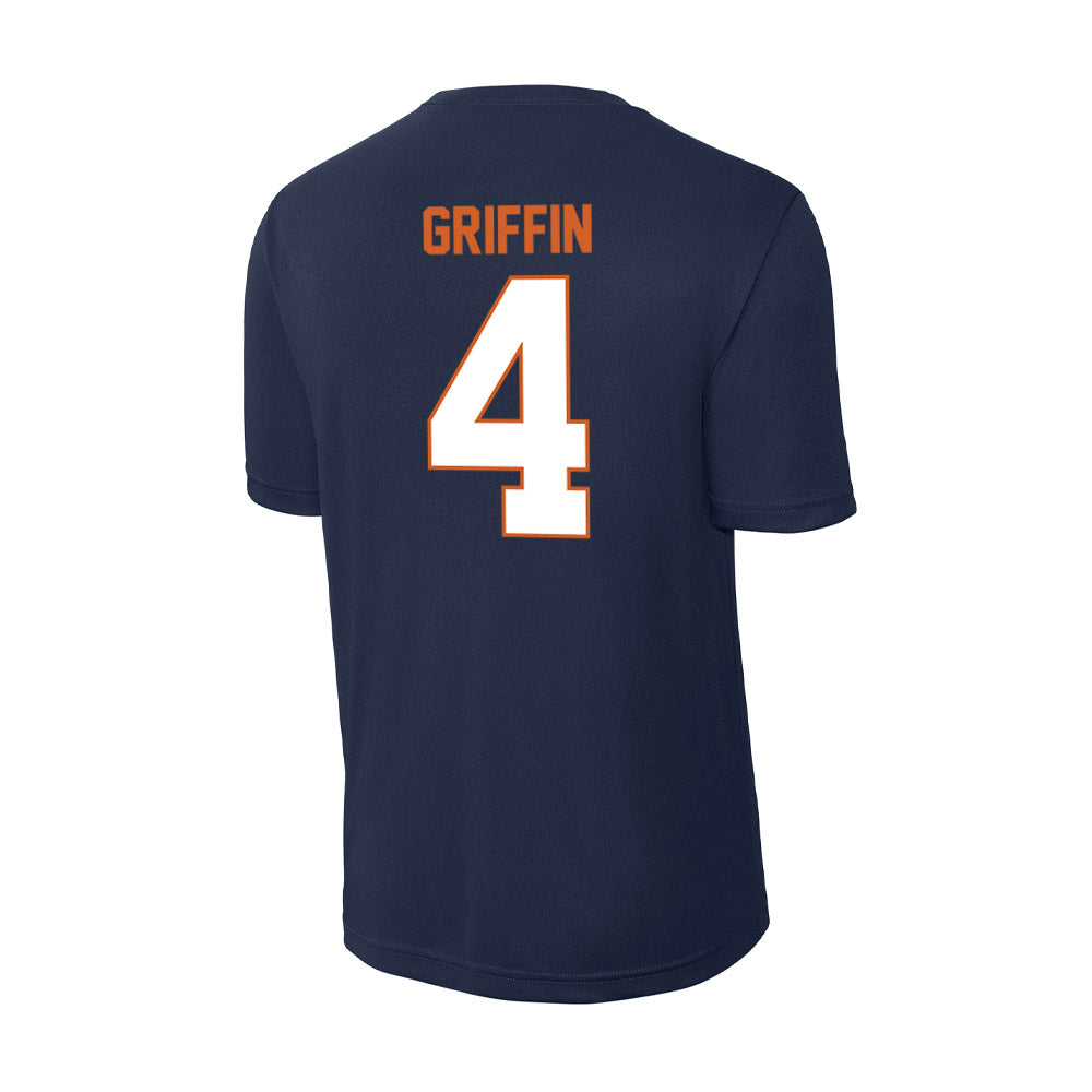 Wheaton IL - NCAA Women's Volleyball : Paris Griffin - Activewear T-Shirt-1