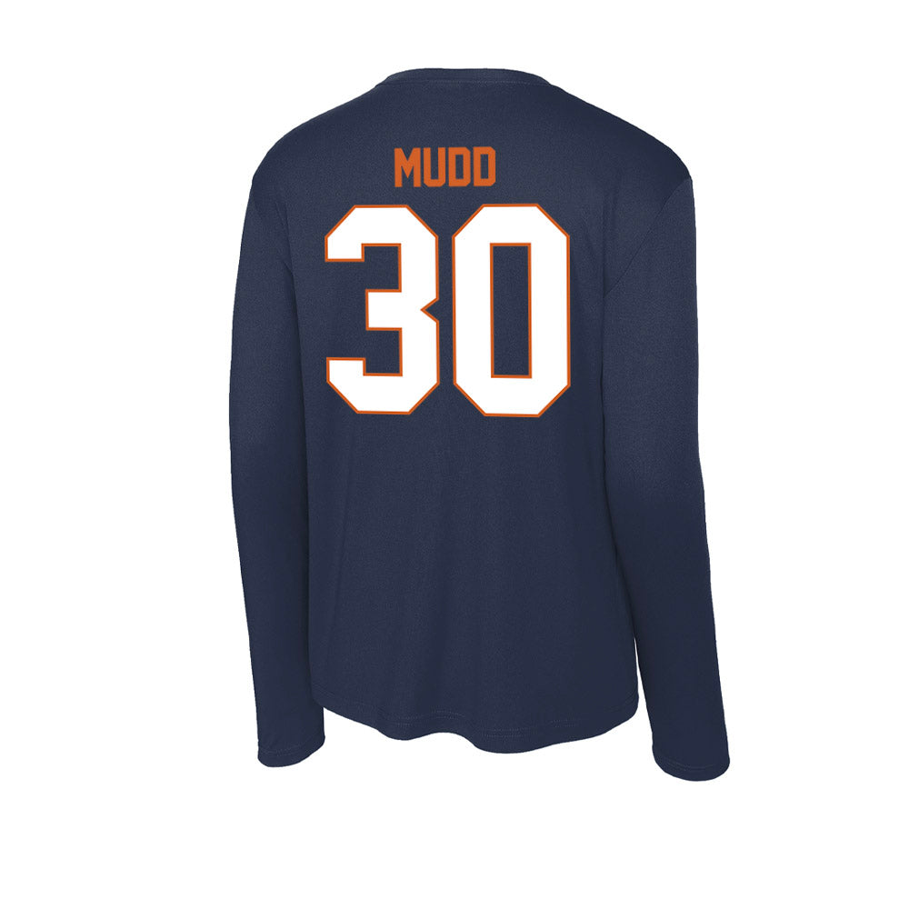Wheaton IL - NCAA Men's Basketball : Cayden Mudd - Activewear Long Sleeve T-Shirt-1