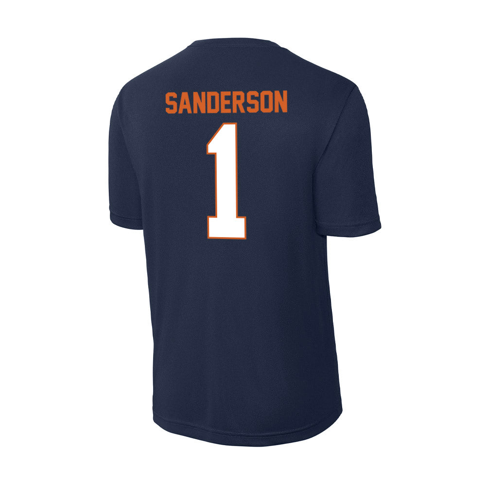 Wheaton IL - NCAA Women's Volleyball : Sarah Sanderson - Activewear T-Shirt-1