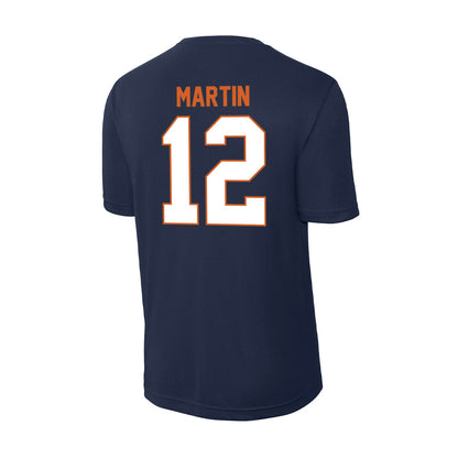 Wheaton IL - NCAA Men's Basketball : Devin Martin - Activewear T-Shirt-1
