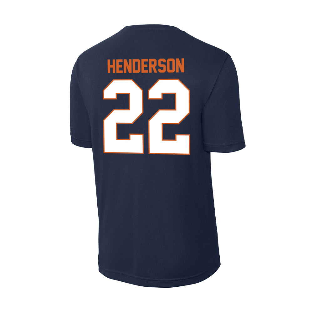 Wheaton IL - NCAA Baseball : Caleb Henderson - Activewear T-Shirt-1