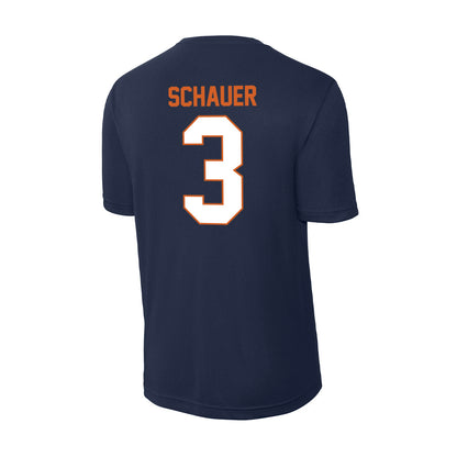Wheaton IL - NCAA Baseball : Caleb Schauer - Activewear T-Shirt-1