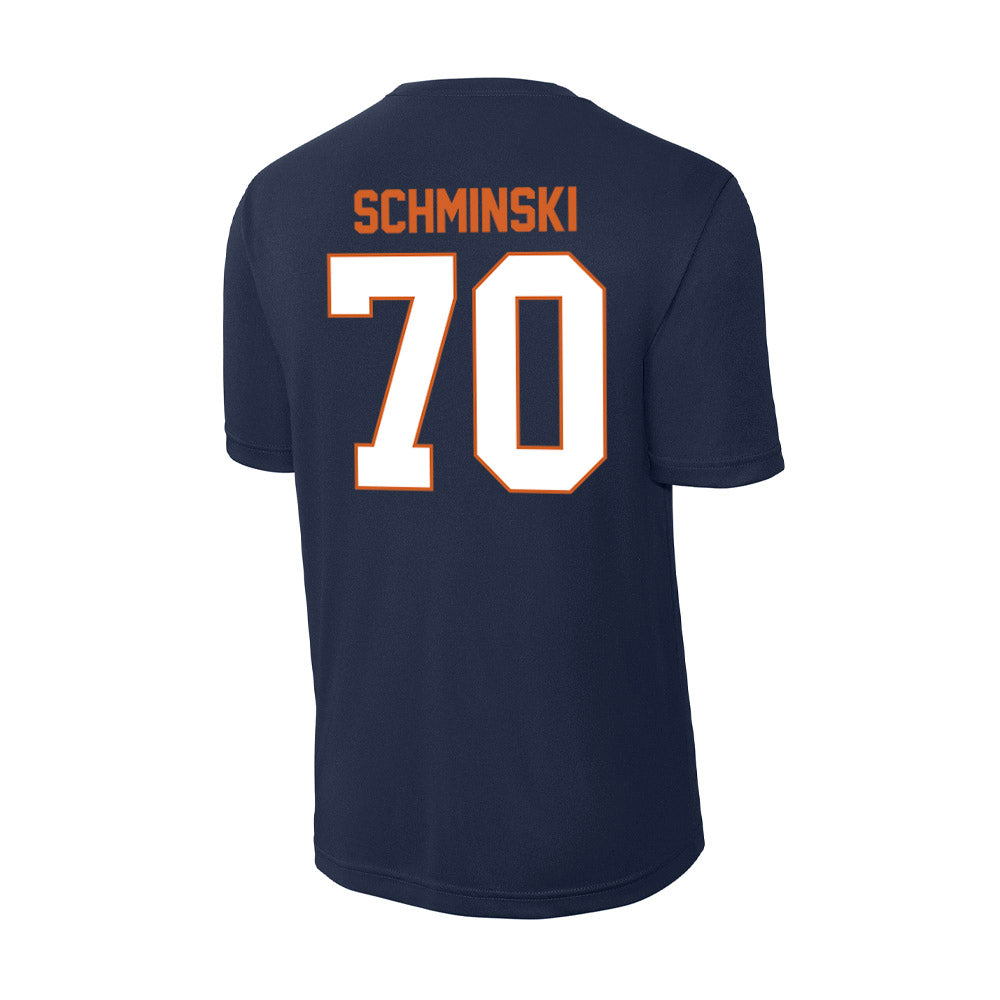 Wheaton IL - NCAA Football : Cole Schminski - Activewear T-Shirt-1
