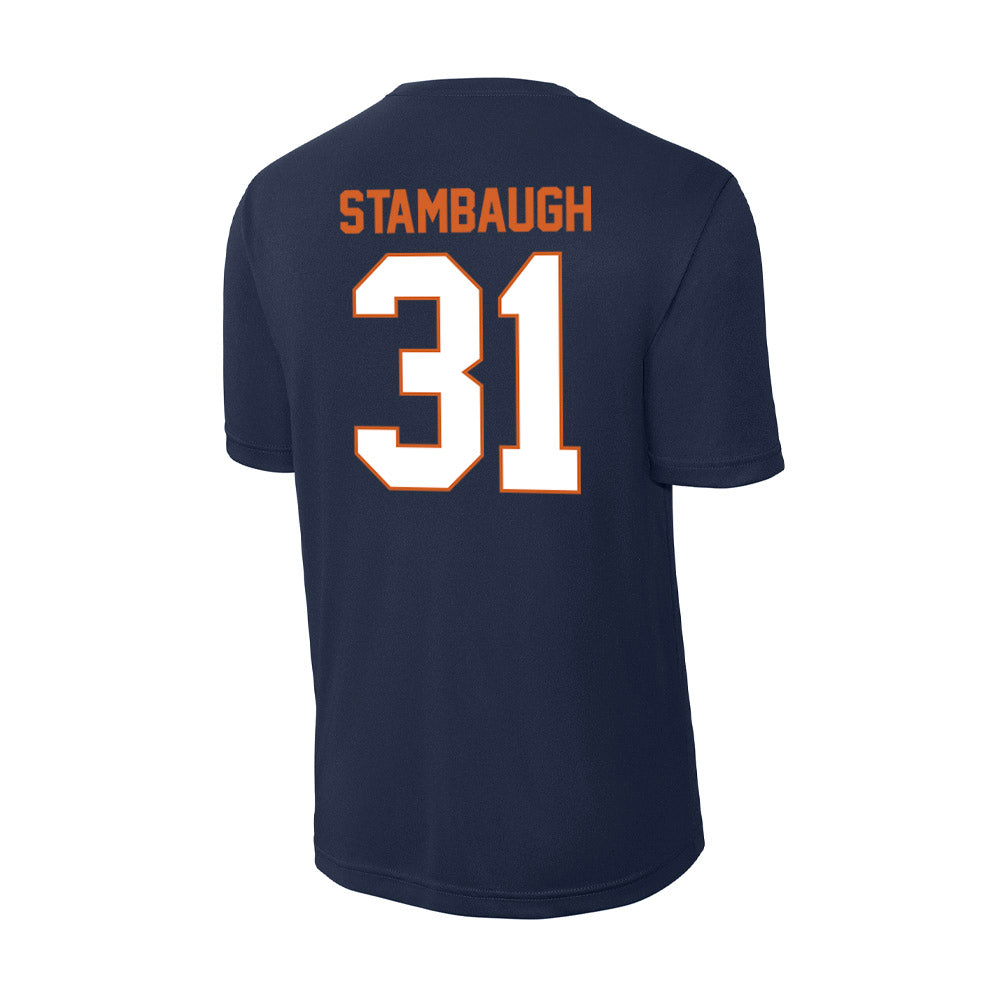 Wheaton IL - NCAA Football : Nick Stambaugh - Activewear T-Shirt-1