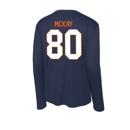 Wheaton IL - NCAA Football : Andrew McKay - Activewear Long Sleeve T-Shirt-1