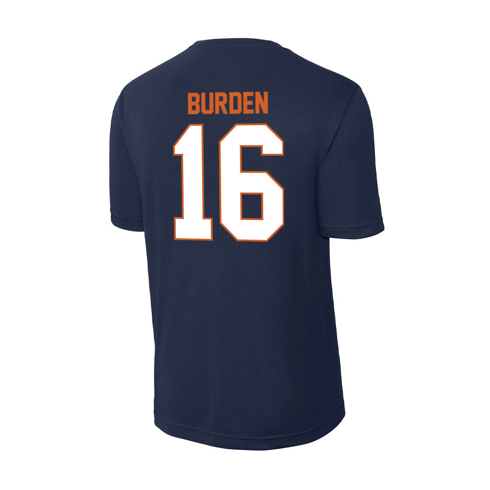 Wheaton IL - NCAA Baseball : Nate Burden - Activewear T-Shirt-1