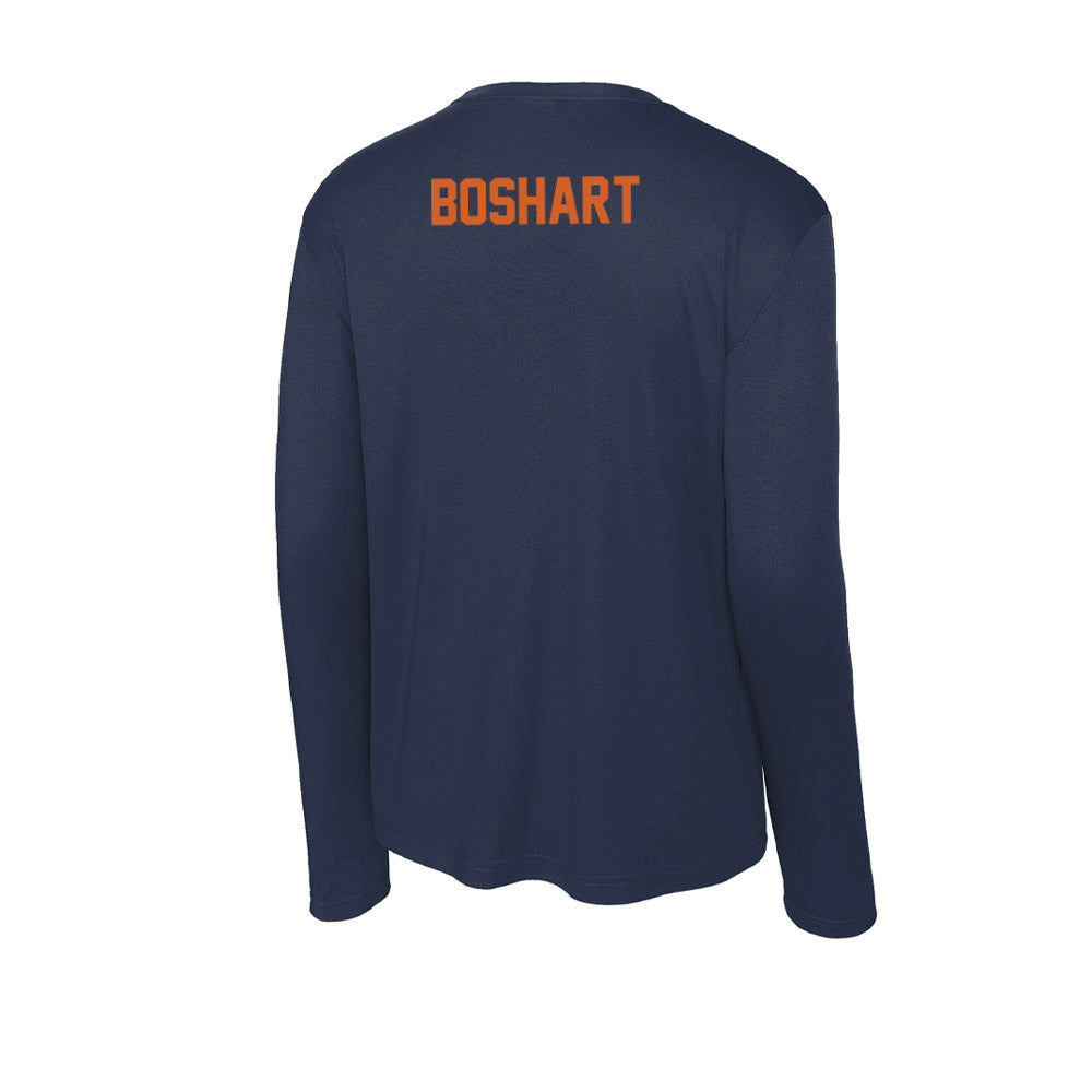 Wheaton IL - NCAA Women's Cross Country : Analisa Boshart - Activewear Long Sleeve T-Shirt-1